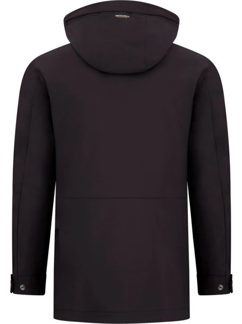 SOFT SHELL BARROW MAC COAT WOOLRICH | CFWOOU2017MRUT3496100 BLACK